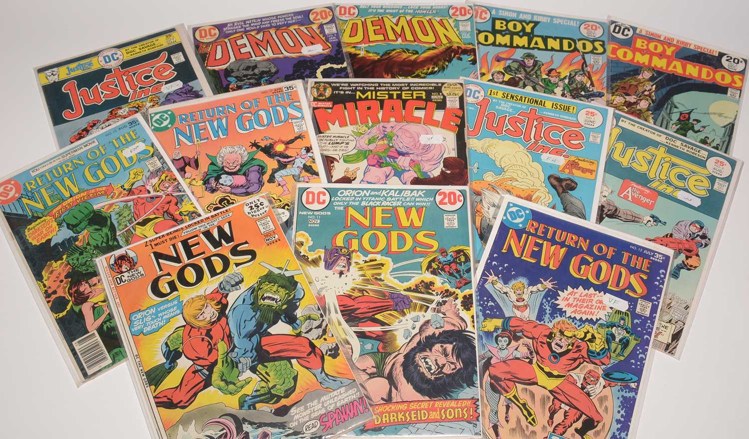 Lot 1153 - Justice Inc. and other comics.
