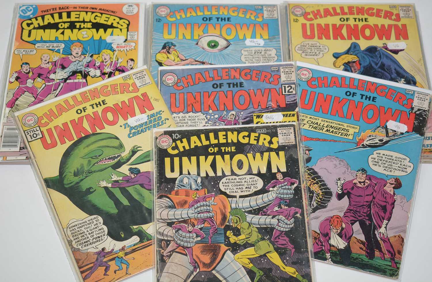 Lot 1163 - Challengers of the Unknown.