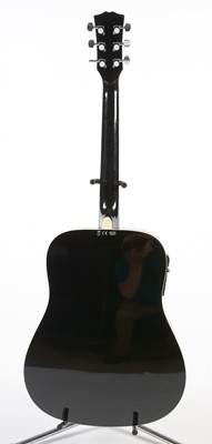 Lot 821 - Gear4 Music slimline acoustic guitar