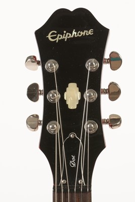 Lot 826 - Epiphone Dot semi-acoustic guitar
