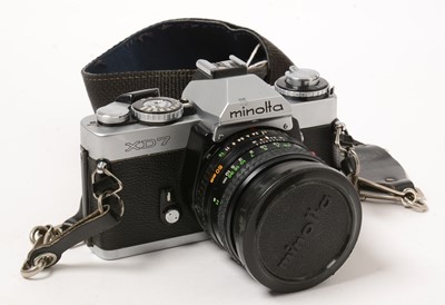 Lot 1360 - A Minolta XD7 SLR camera.