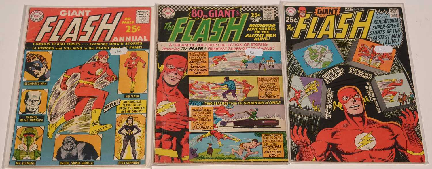 Lot 1199 - Giant Flash Annual; and The Flash (Giant).