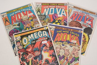 Lot 842 - Omega The Unknown, The Man Called Nova. / Fantastic Four.