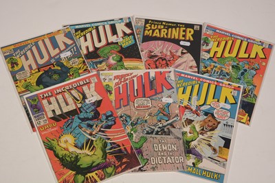 Lot 1306 - The Incredible Hulk; and The Sub-Mariner.