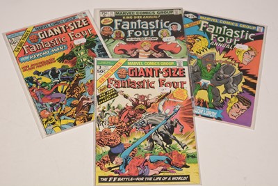 Lot 1314 - Giant-Size Fantastic Four; and another.