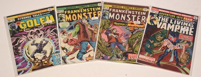 Lot 1319 - Morbius... The Living Vampire; and other comics.