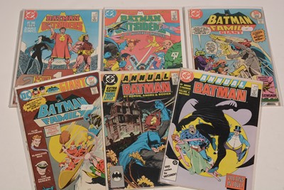 Lot 1333 - Batman Annual; and other comics.