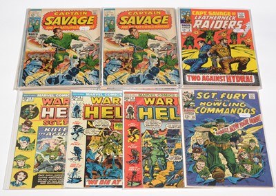 Lot 1147 - Capt. Savage and His Leatherneck Raiders. / Combat Kelly and the Deadly Dozen.