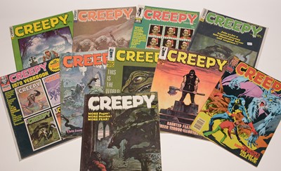 Lot 703 - Creepy Magazine by warren, and Creepy Yearbook 1970.