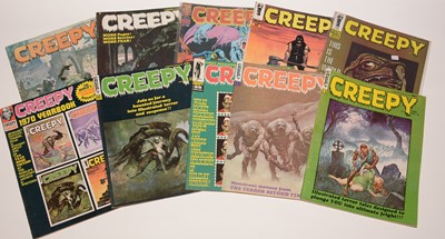 Lot 707 - Creepy Magazine by Warren, and Creepy Yearbook 1970.