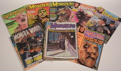 Lot 718 - Monster World Magazine by Warren, and other comics.