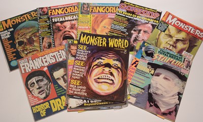 Lot 724 - Monster World Magazine by Warren, and other comics.
