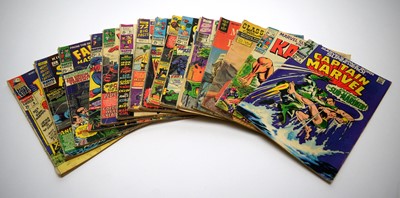 Lot 764 - Captain Marvel, and other comics.
