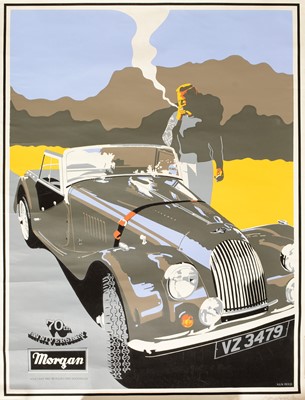 Lot 1293 - A limited-edition poster for Morgan by Ken Reed