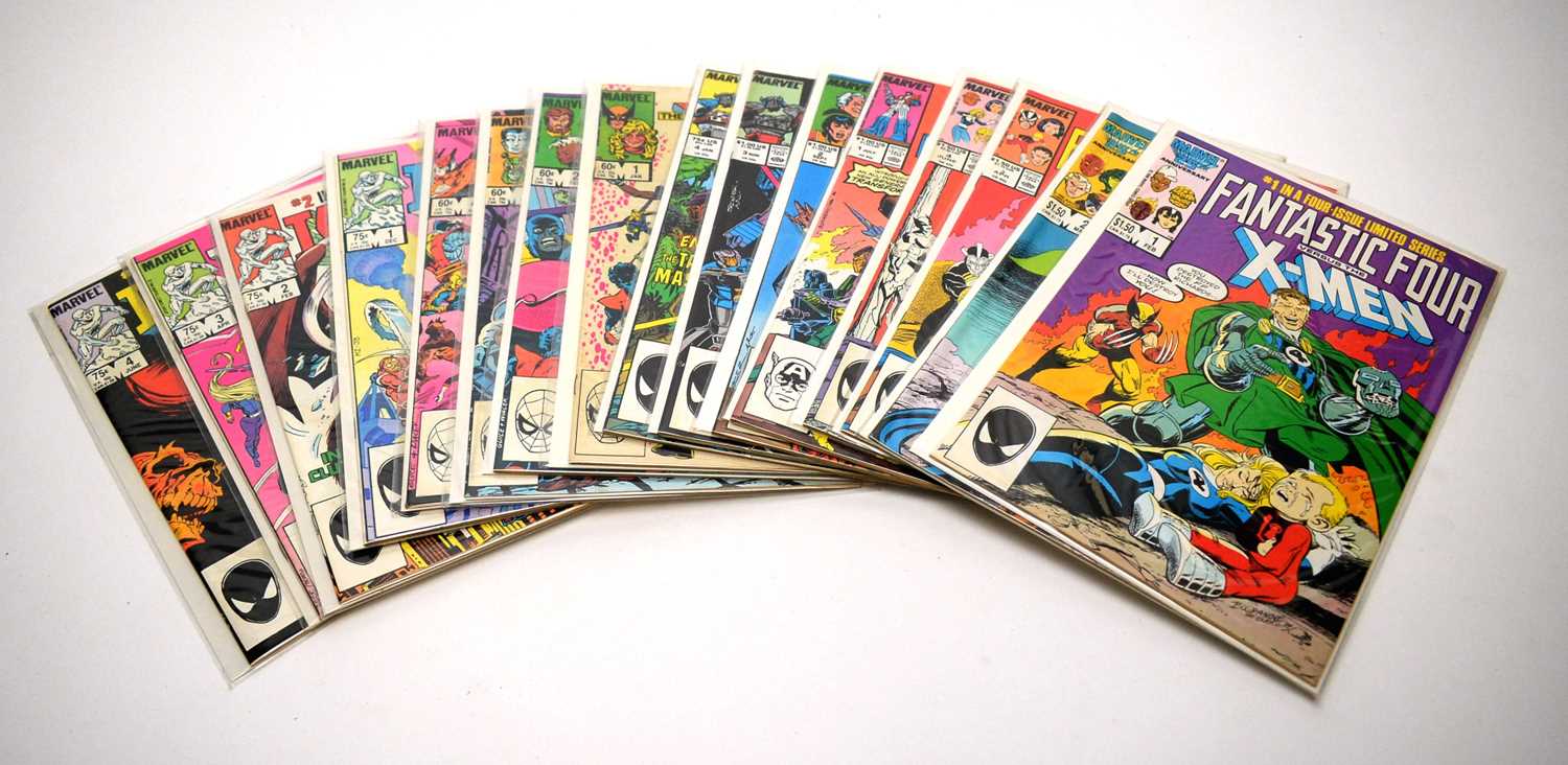 Lot 799 - The X-Men and The Micronauts, and other comics.