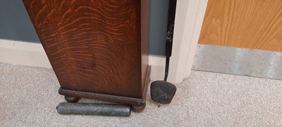 Lot 557 - William Greaves, Bedale: a 18th Century eight day miniature longcase clock