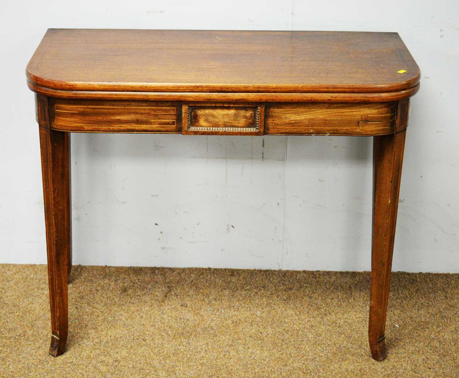 Lot 66 - A 19th Century mahogany tea table
