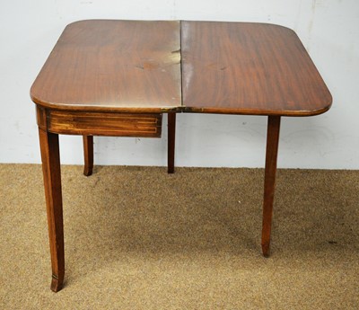 Lot 66 - A 19th Century mahogany tea table