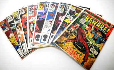 Lot 837 - Mephisto Vs. The Fantastic Four; and other horror comics.