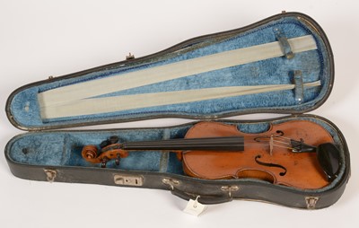 Lot 770 - French Wolff Bros Violin