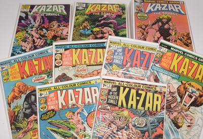 Lot 846 - Ka-Zar (first series), and Ka-Zar The Savage.