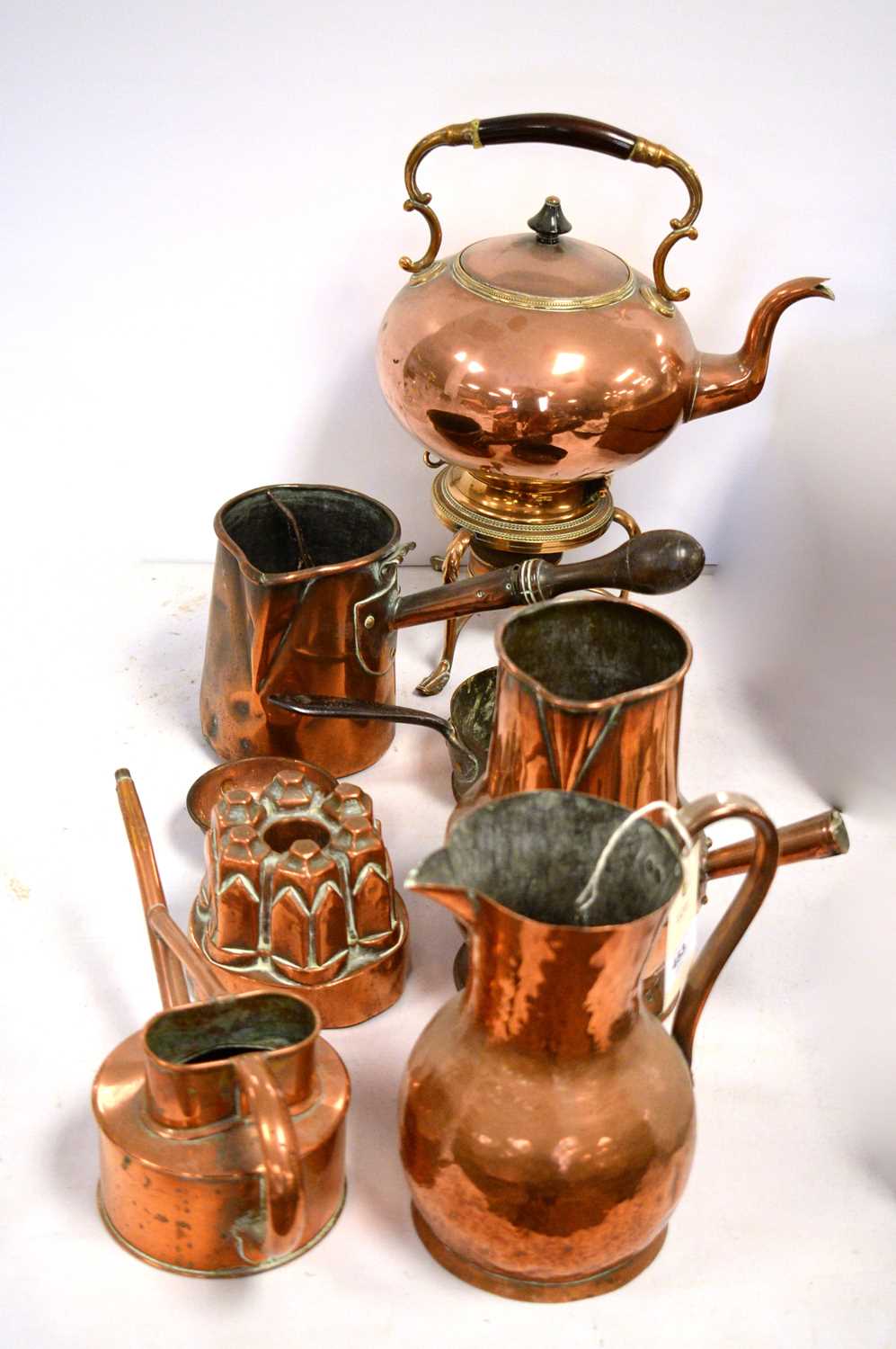 Lot 453 - Victorian copper and brassware.