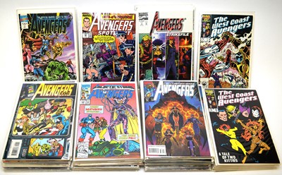 Lot 881 - The Avengers, and various other Avengers-related titles.
