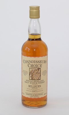 Lot 44 - Connoisseurs Choice Millburn Distillery; and Lagavulin Single Islay Malt Whisky.
