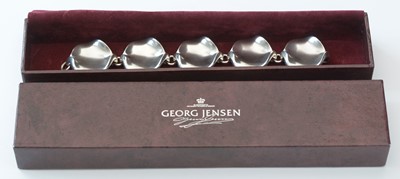 Lot 743 - Hans Hansen for Georg Jensen: sterling silver bracelet