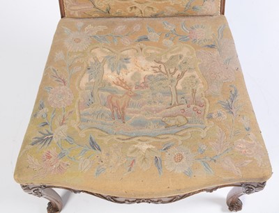 Lot 682 - Early 20th Century mahogany framed chair
