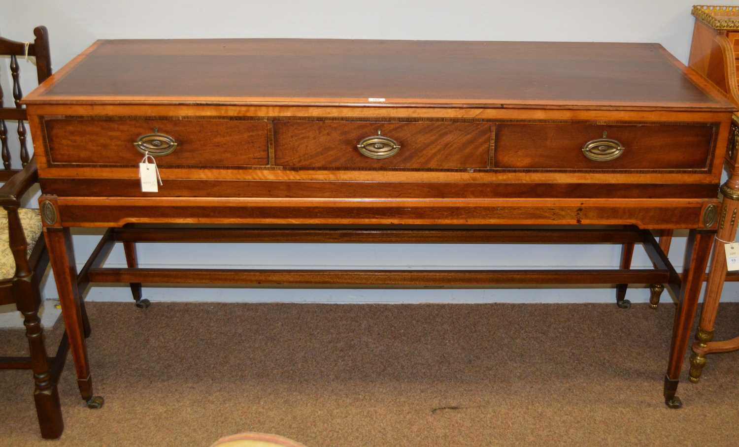 Lot 103 - A 19th Century sideboard converted from a square piano