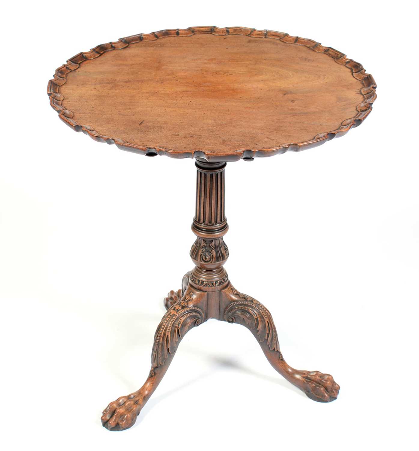 685 - 19th Century mahogany tripod table 