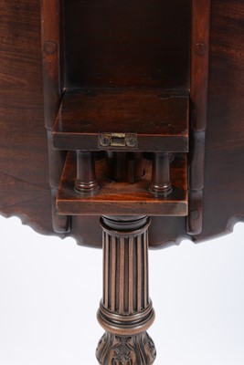 Lot 685 - 19th Century mahogany tripod table