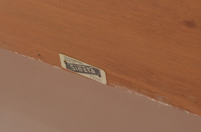 Lot 877 - A 1960's teak 'Siesta' chest of three drawers.