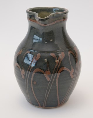 Lot 607 - Attributed to Michael Cardew studio pottery jug