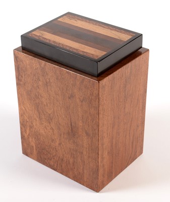 Lot 771 - Jeffrey Seaton specimen wood box