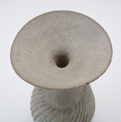 Lot 710 - Lucie Rie: olive Stoneware vase