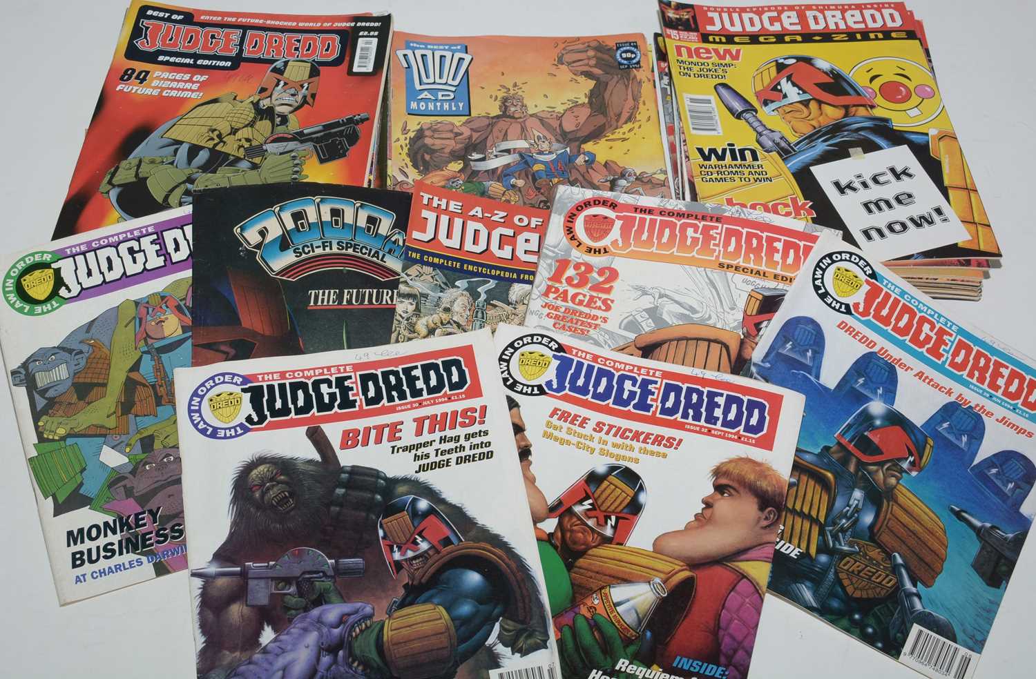 Lot 1156 Large quantity of 2000AD comics.