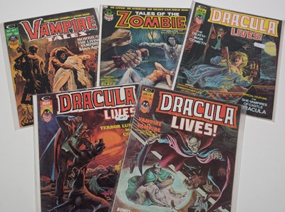 Lot 1523 - Dracula Lives!, and other comics.