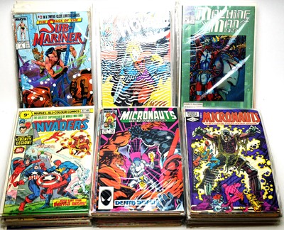 Lot 885 - The Invaders; Invaders, and sundry modern Marvel Comics.