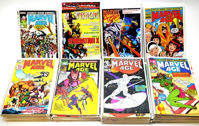 Lot 891 - Marvel Age, and other comics.