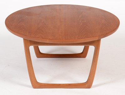 Lot 880 - Peter Hvidt and Orla Molgaard-Nielsen for France & Son: a circular teak coffee table.