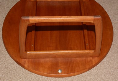 Lot 880 - Peter Hvidt and Orla Molgaard-Nielsen for France & Son: a circular teak coffee table.
