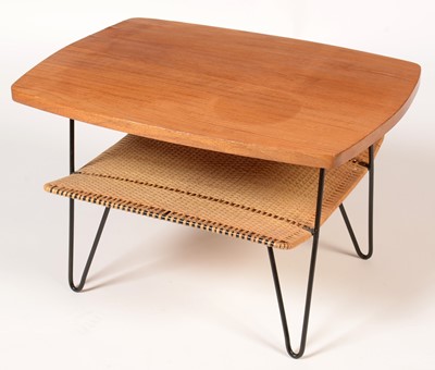 Lot 839 - A mid 20th Century teak coffee table.