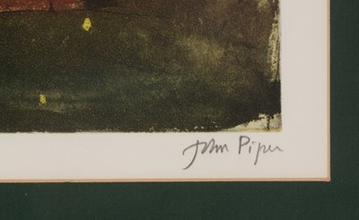 Lot 897 - John Piper - etching