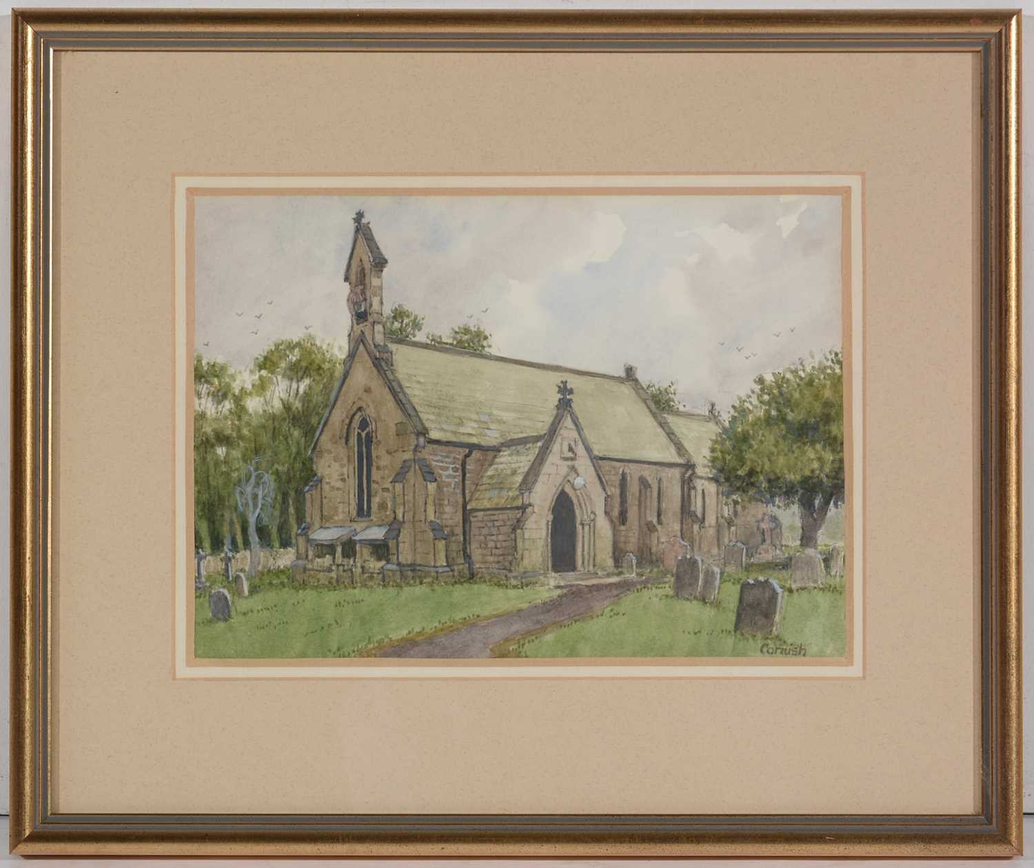 Lot 952 - Norman Stansfield Cornish - watercolour