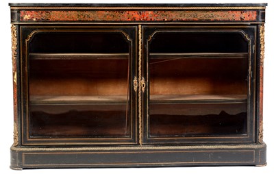 Lot 658 - Victorian Boulle marquetry side cabinet