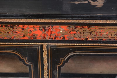 Lot 252 - Victorian Boulle marquetry side cabinet