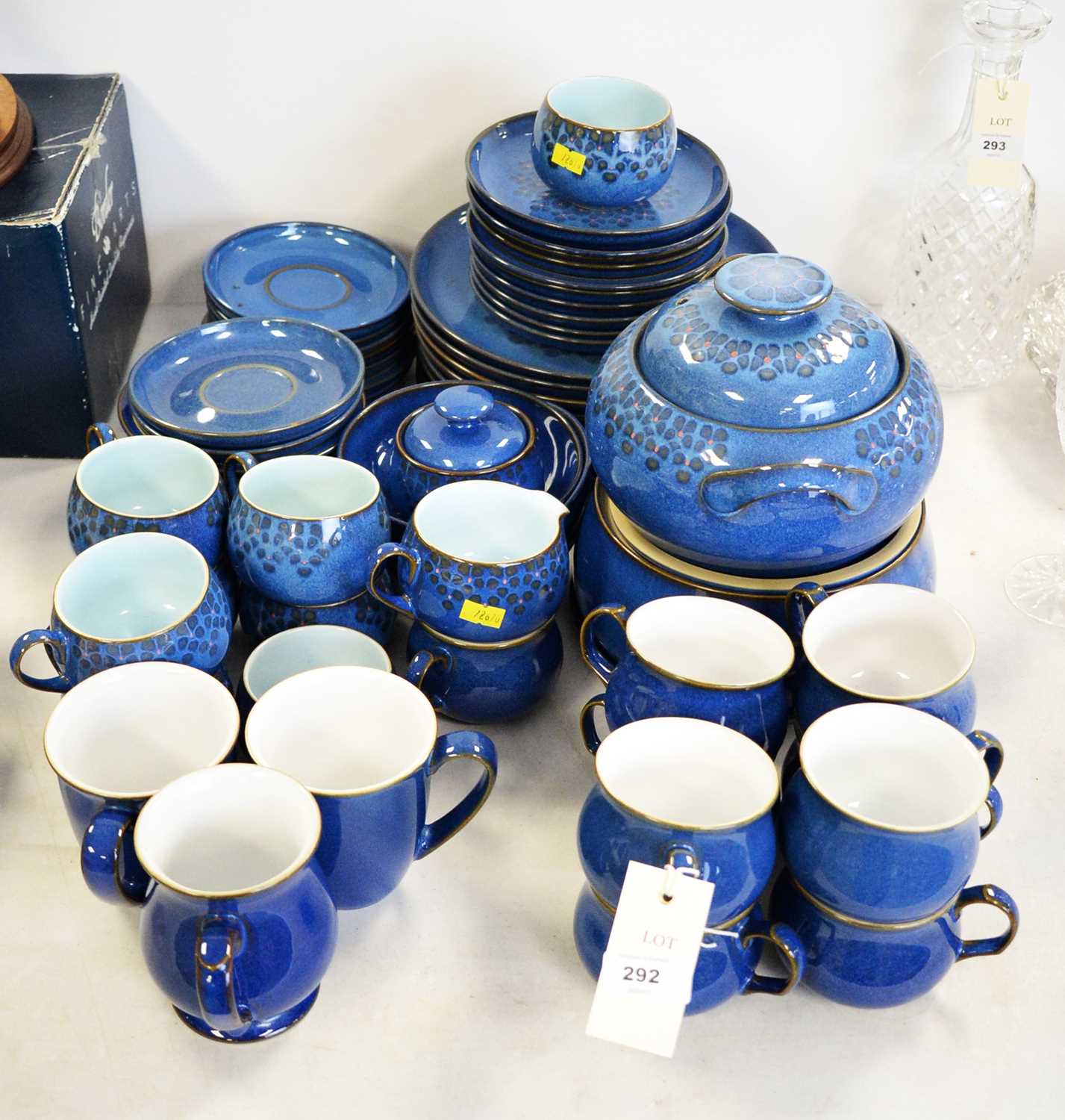Lot 292 - A selection of Denby dinner and tea ware.