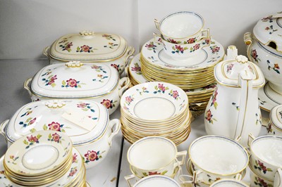Lot 307 - A Wedgwood ‘Chinese Flowers’ part dinner service.